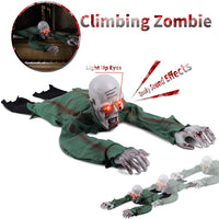 Crawling Ghost Halloween Prop – Voice Activated, Realistic Crawling Scare