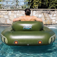 Splash Tank™ — Ride-On Water Battle Tank with 360° Firing Cannon