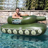 Splash Tank™ — Ride-On Water Battle Tank with 360° Firing Cannon