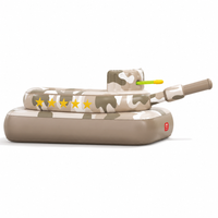 Splash Tank™ — Ride-On Water Battle Tank with 360° Firing Cannon